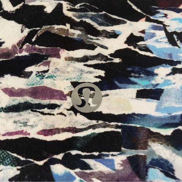 Lululemon Wunder Under High Rise Leggings Culture Clash Multi Black 4 W6AJES - Picture 5 of 10